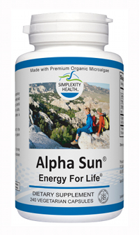 Alpha Sun Blue-Green Algae from Simplexity Health (formerly Cell Tech)
